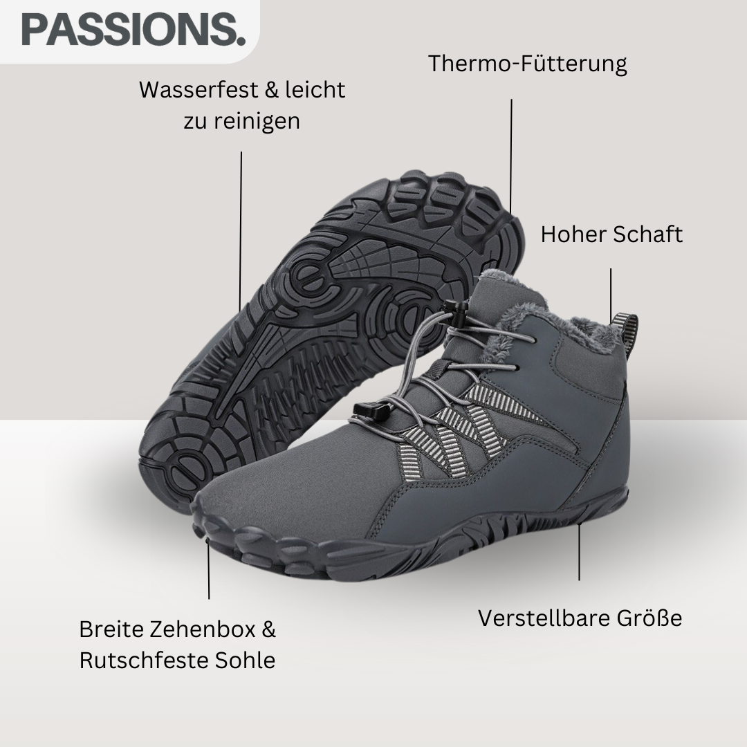 ORTHOSHOES® Joma - orthopädische Thermo-Barfußschuhe für Herbst & Winter