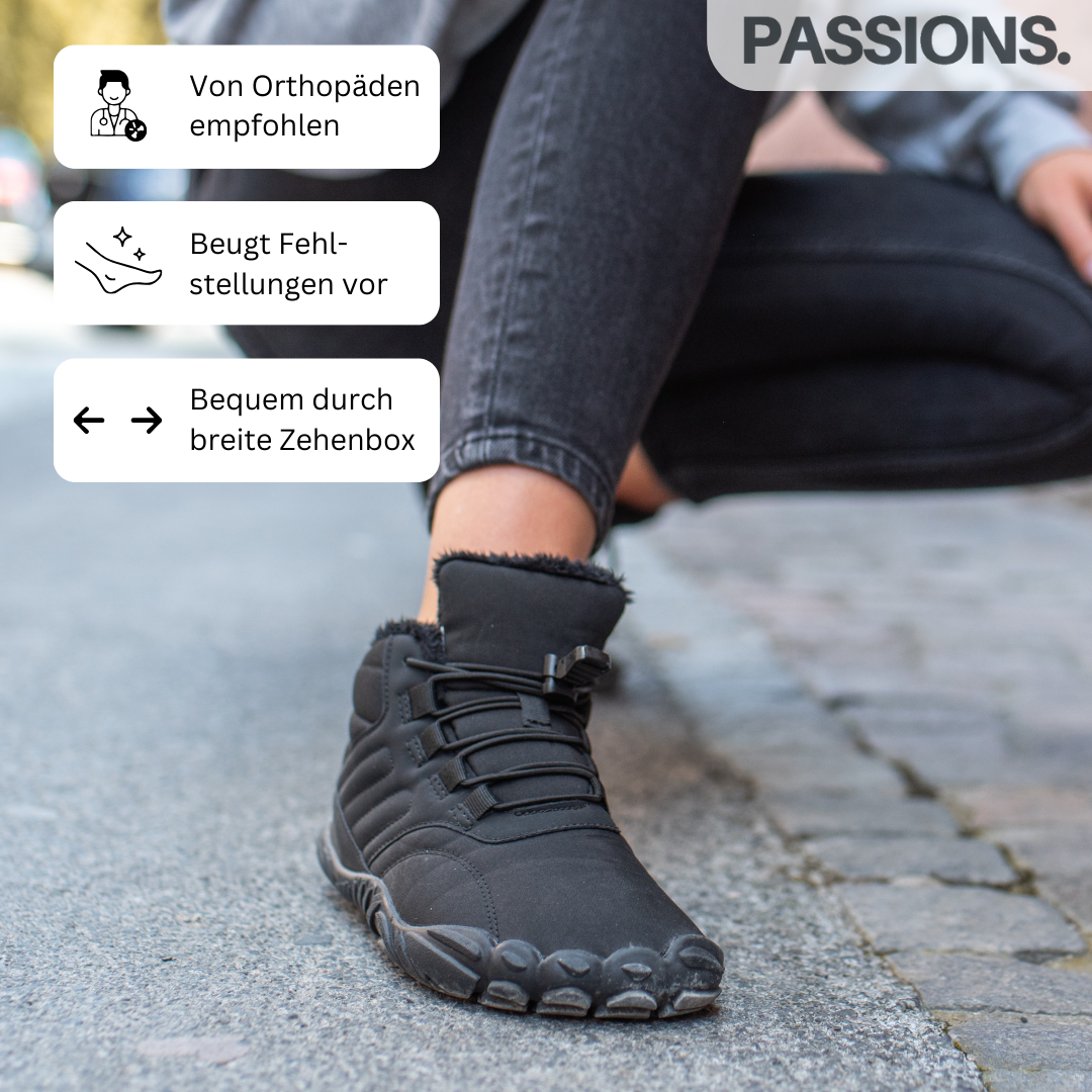 ORTHOSHOES® Joma - orthopädische Thermo-Barfußschuhe für Herbst & Winter