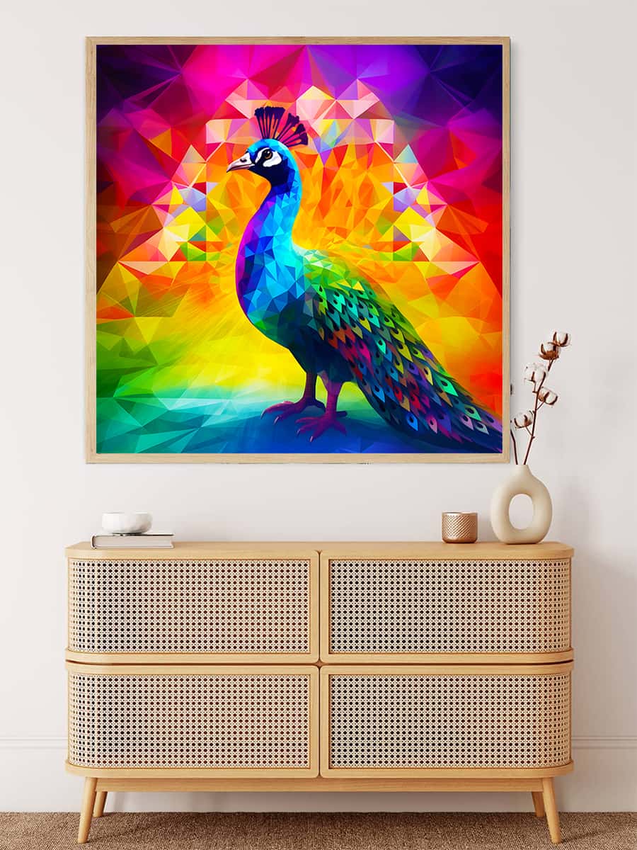 2+1 gratis! | AB Diamond Painting - Diamant Pfau