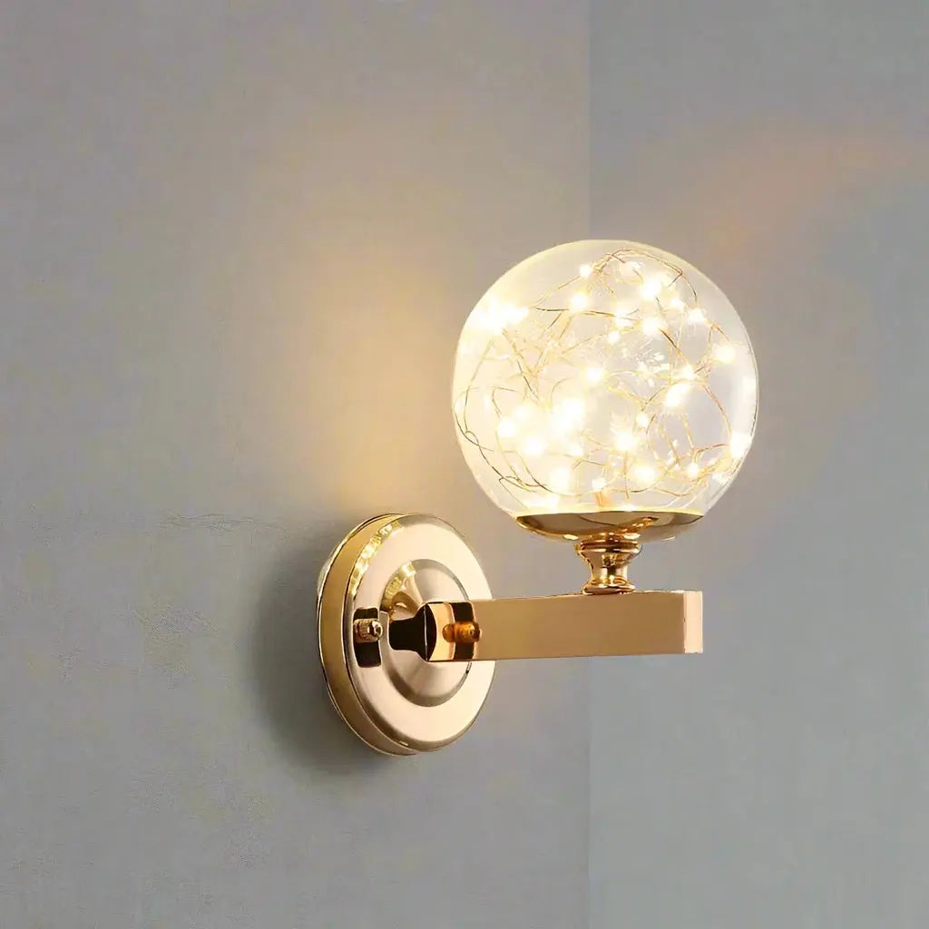 ÉclatVerre - Wandleuchte LED aus farbigem Glas