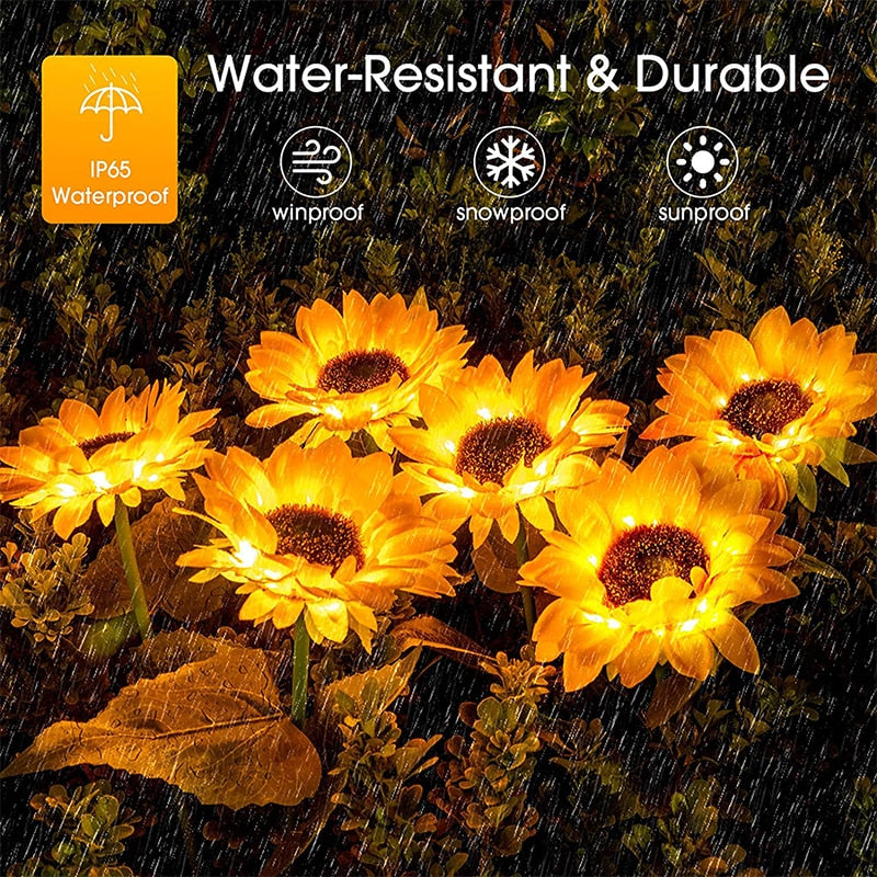 SolarSunflowerLights™ - Machen Sie Ihren Garten attraktiver【Letzter tag Rabatt】