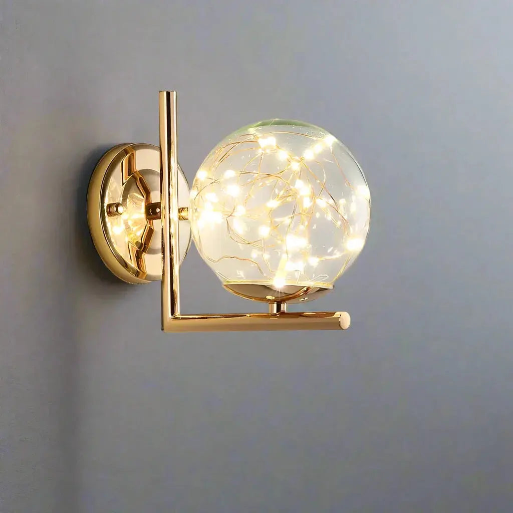 ÉclatVerre - Wandleuchte LED aus farbigem Glas