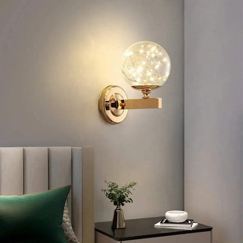 ÉclatVerre - Wandleuchte LED aus farbigem Glas