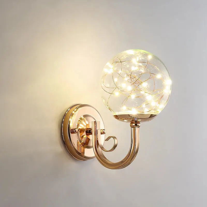 ÉclatVerre - Wandleuchte LED aus farbigem Glas
