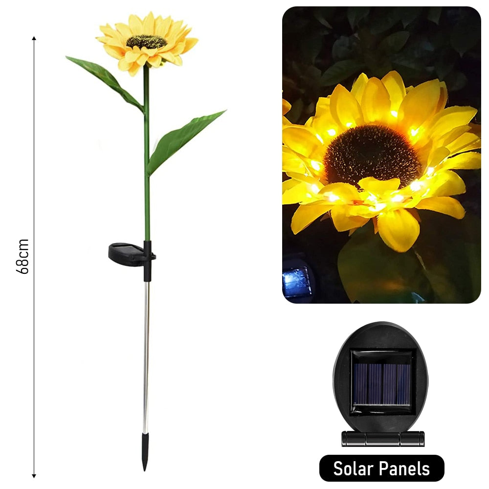 SolarSunflowerLights™ - Machen Sie Ihren Garten attraktiver【Letzter tag Rabatt】