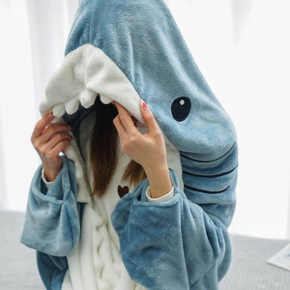 Hai-Fleece Decke von Passions