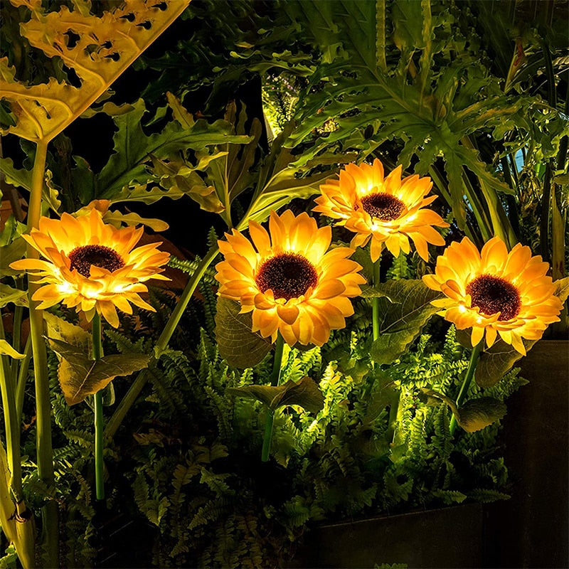SolarSunflowerLights™ - Machen Sie Ihren Garten attraktiver【Letzter tag Rabatt】