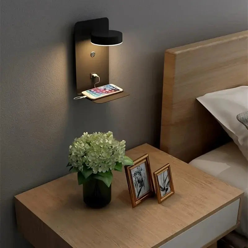 Elegante - Tischlampe mit USB-Anschluss für modernen Komfort