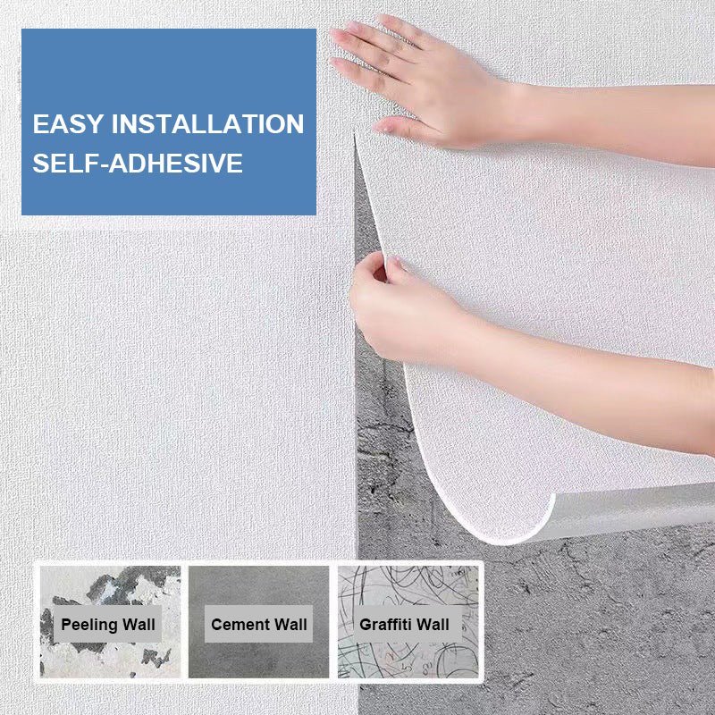 ElegantWall™ - 3D Selbstklebende Wasserdichte Leinentapete