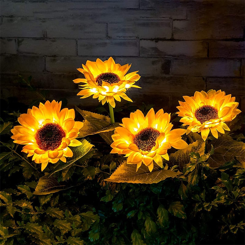 SolarSunflowerLights™ - Machen Sie Ihren Garten attraktiver【Letzter tag Rabatt】