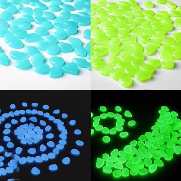 (50% Rabatt) GlowStone™ - Leuchtende Gartenkiesel | Packung mit 100 Stück