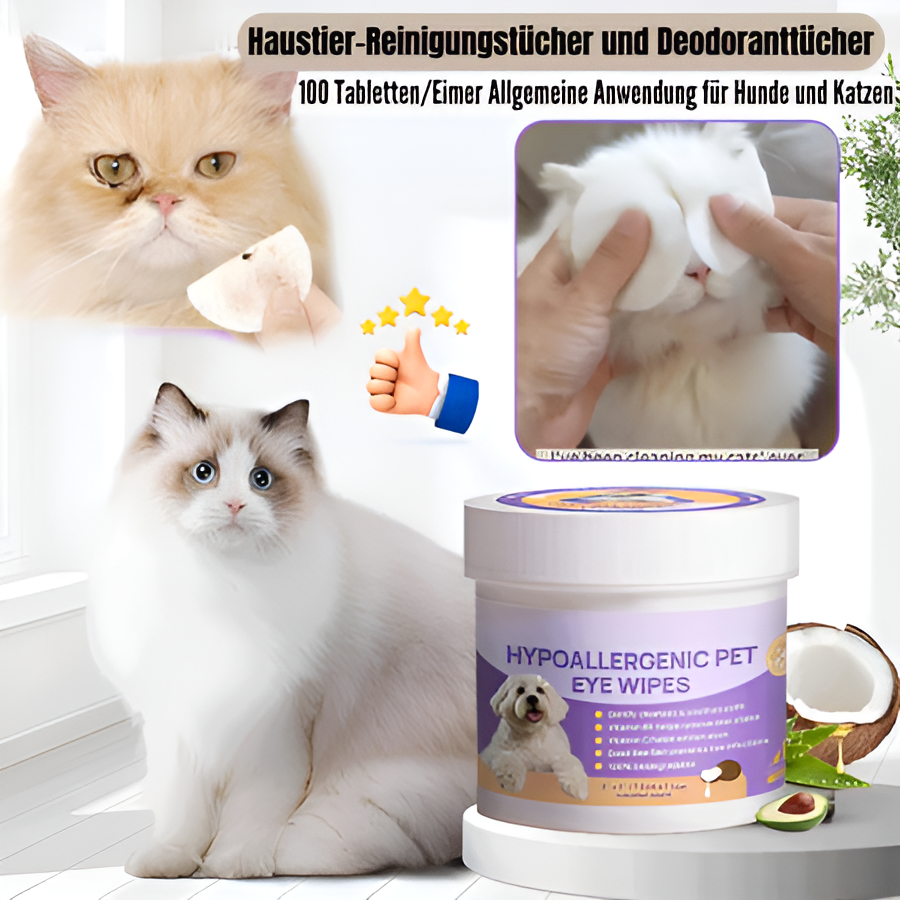Klarblick™️ - Klare Sicht, Glückliche Tiere - 100 Stück | 2+1 GRATIS