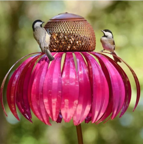 1+1 GRATIS | FlorAvian™ - Kegel-Blumen-Vogelfutterhaus