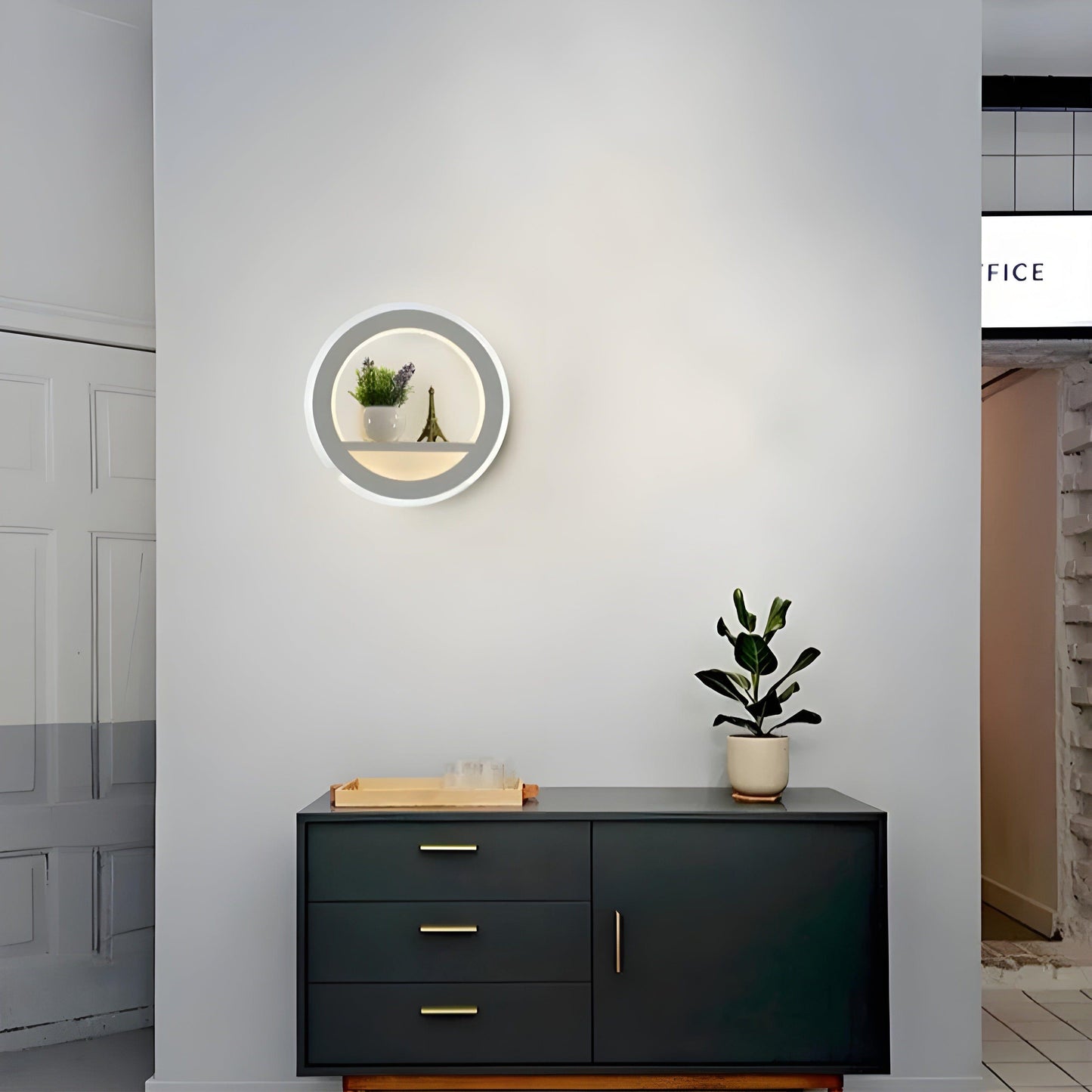 Light - Nordische dimmbare LED-Wandleuchte