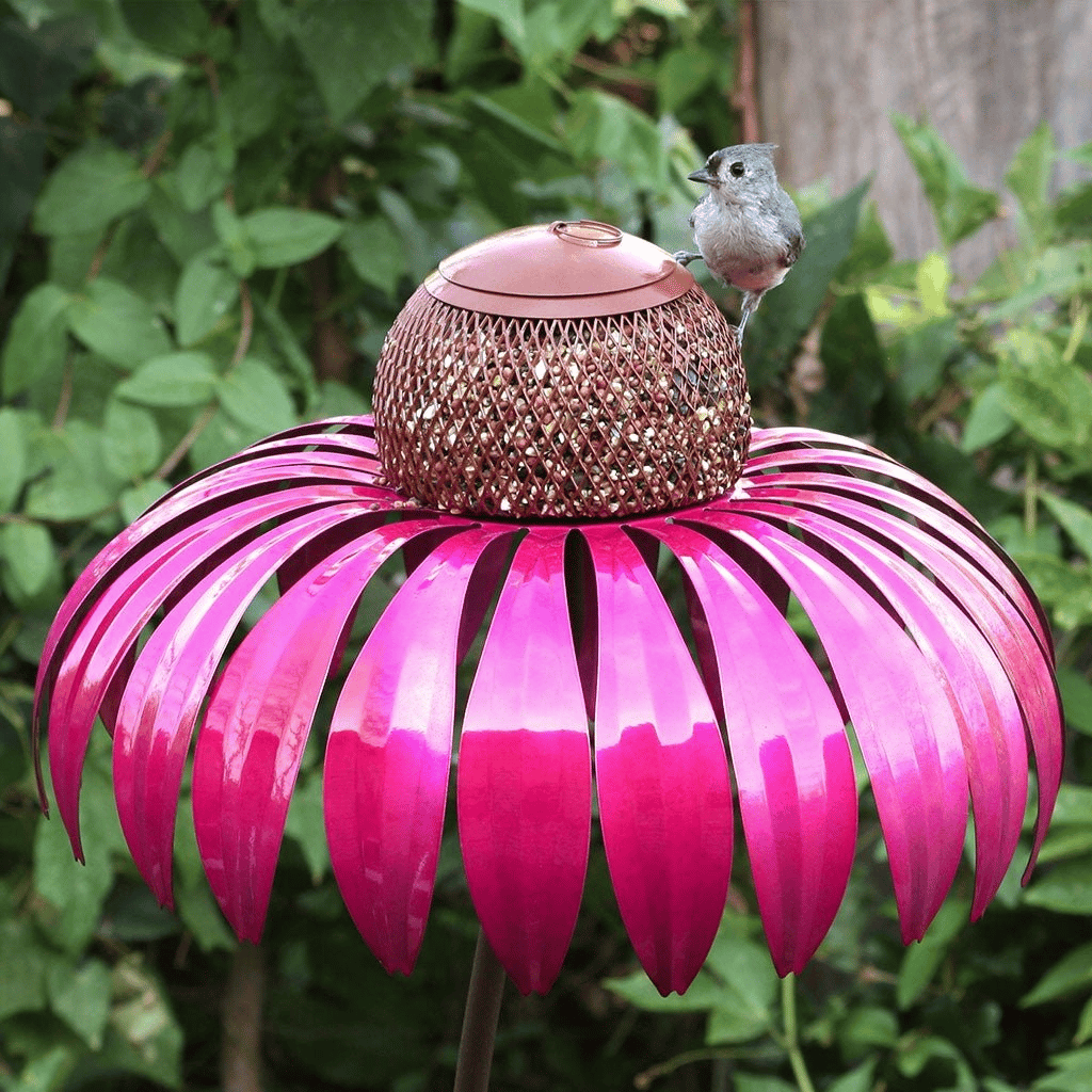 1+1 GRATIS | FlorAvian™ - Kegel-Blumen-Vogelfutterhaus