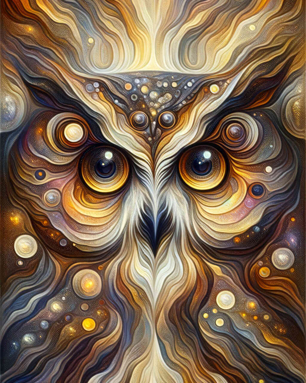 2+1 gratis! | Diamond Painting - Farbimpression Eule