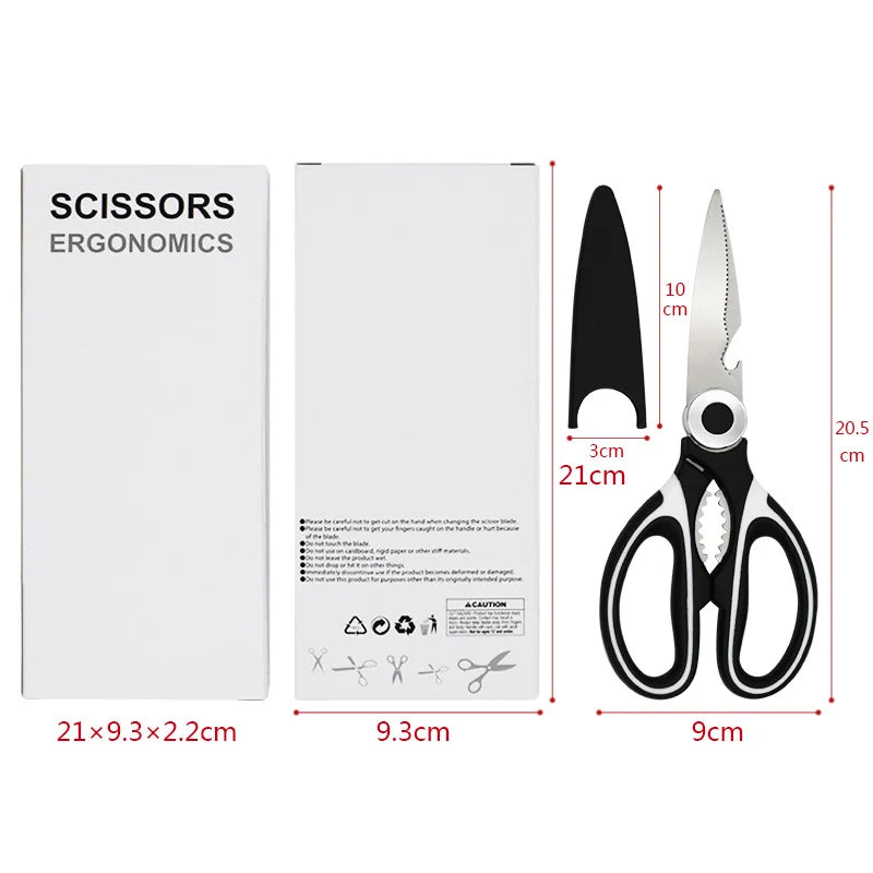 PowerfulShears™ - Multifunktionale Küchenschere aus Edelstahl