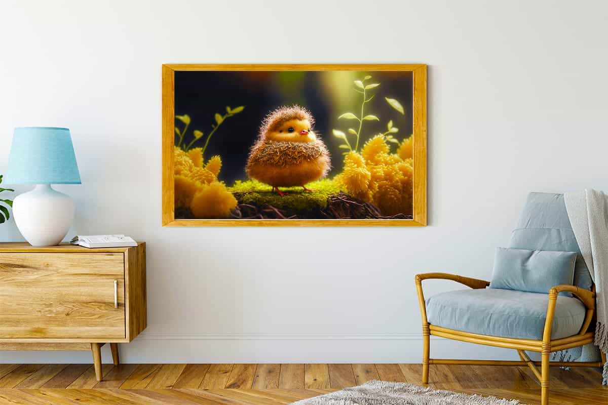 2+1 gratis! | Diamond Painting - Kücken im Wald