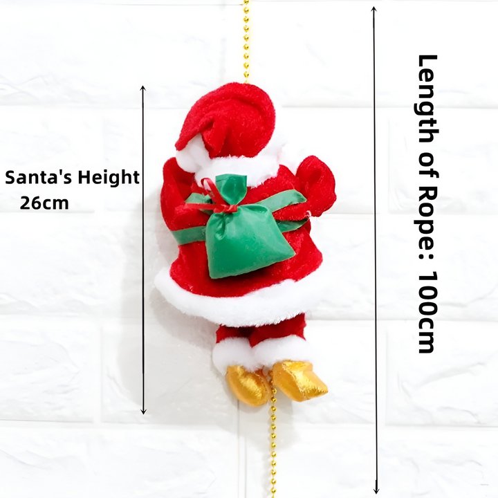 ClimbingSanta - Kletternde Weihnachtsmann-Dekoration