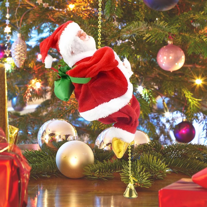 ClimbingSanta - Kletternde Weihnachtsmann-Dekoration