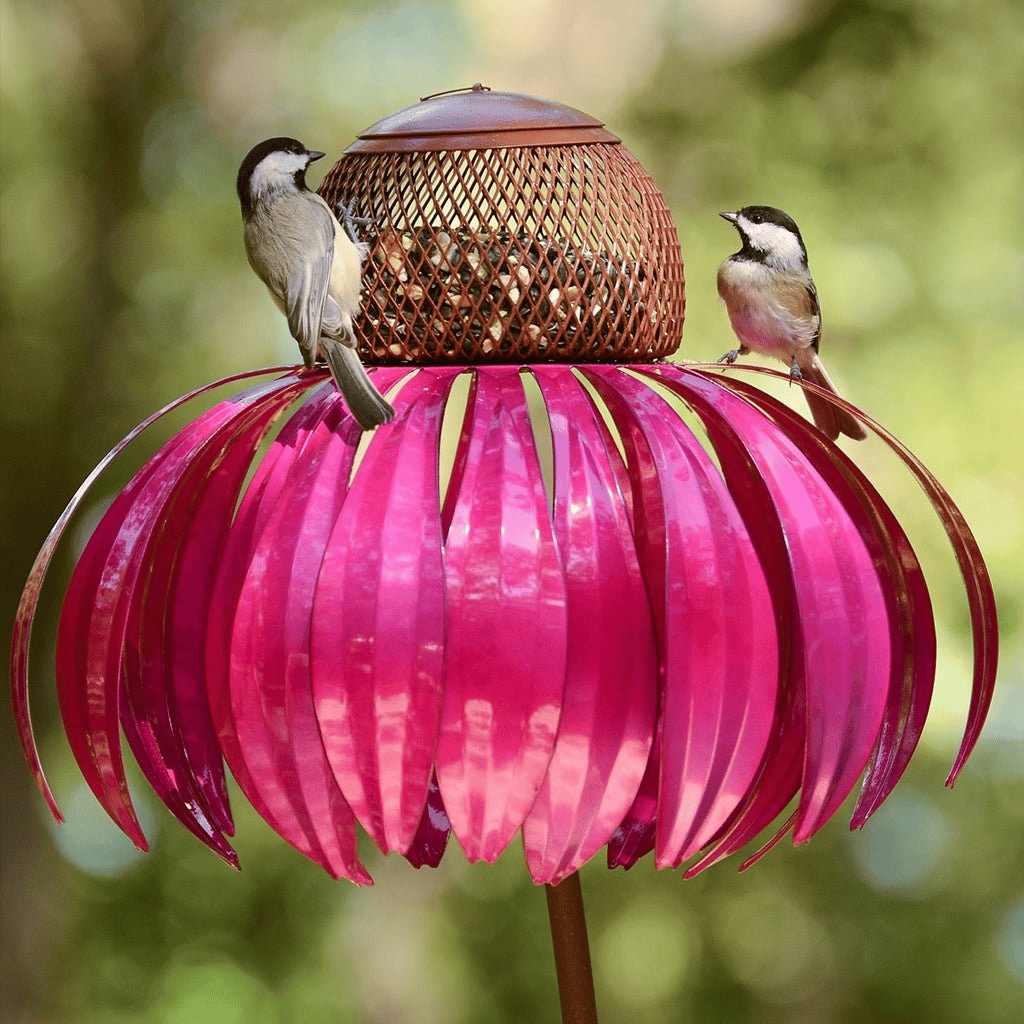 1+1 GRATIS | FlorAvian™ - Kegel-Blumen-Vogelfutterhaus
