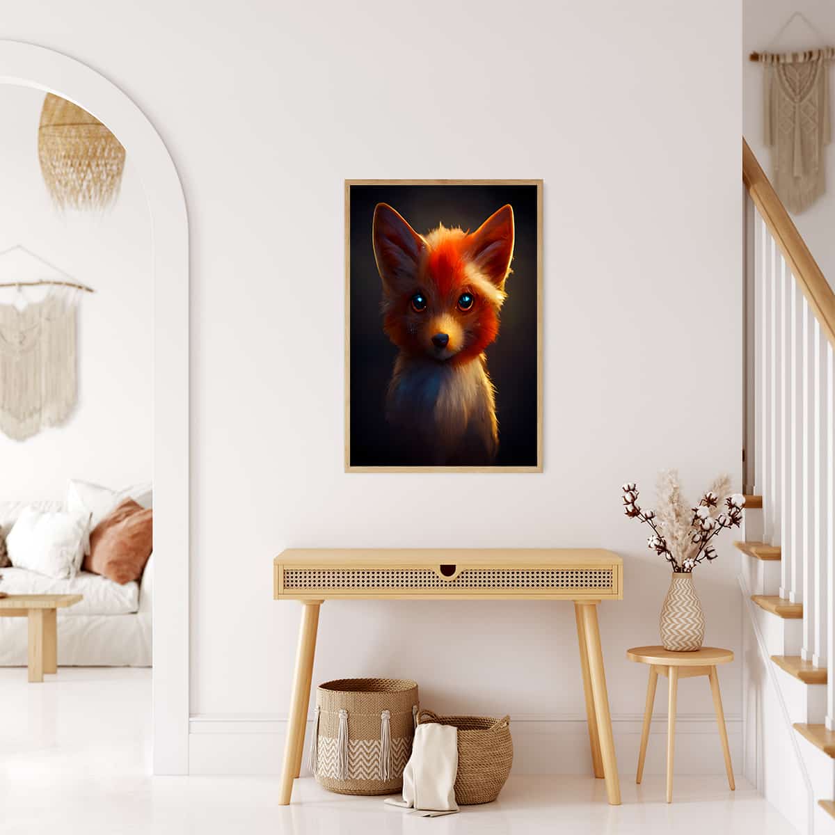2+1 gratis! | Diamond Painting - Fuchsportrait
