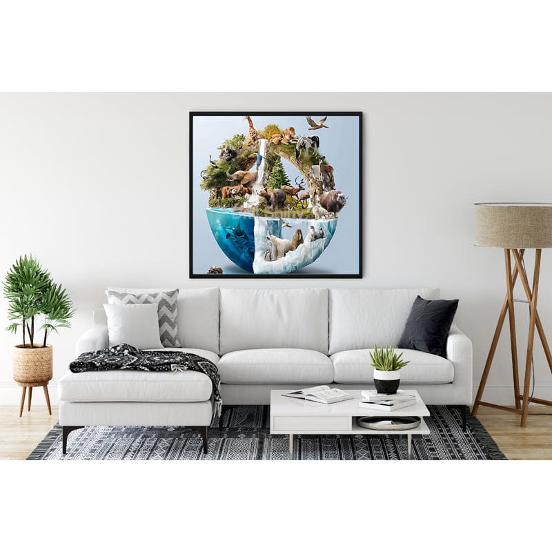 2+1 gratis! | Diamond Painting - Welt der Tiere