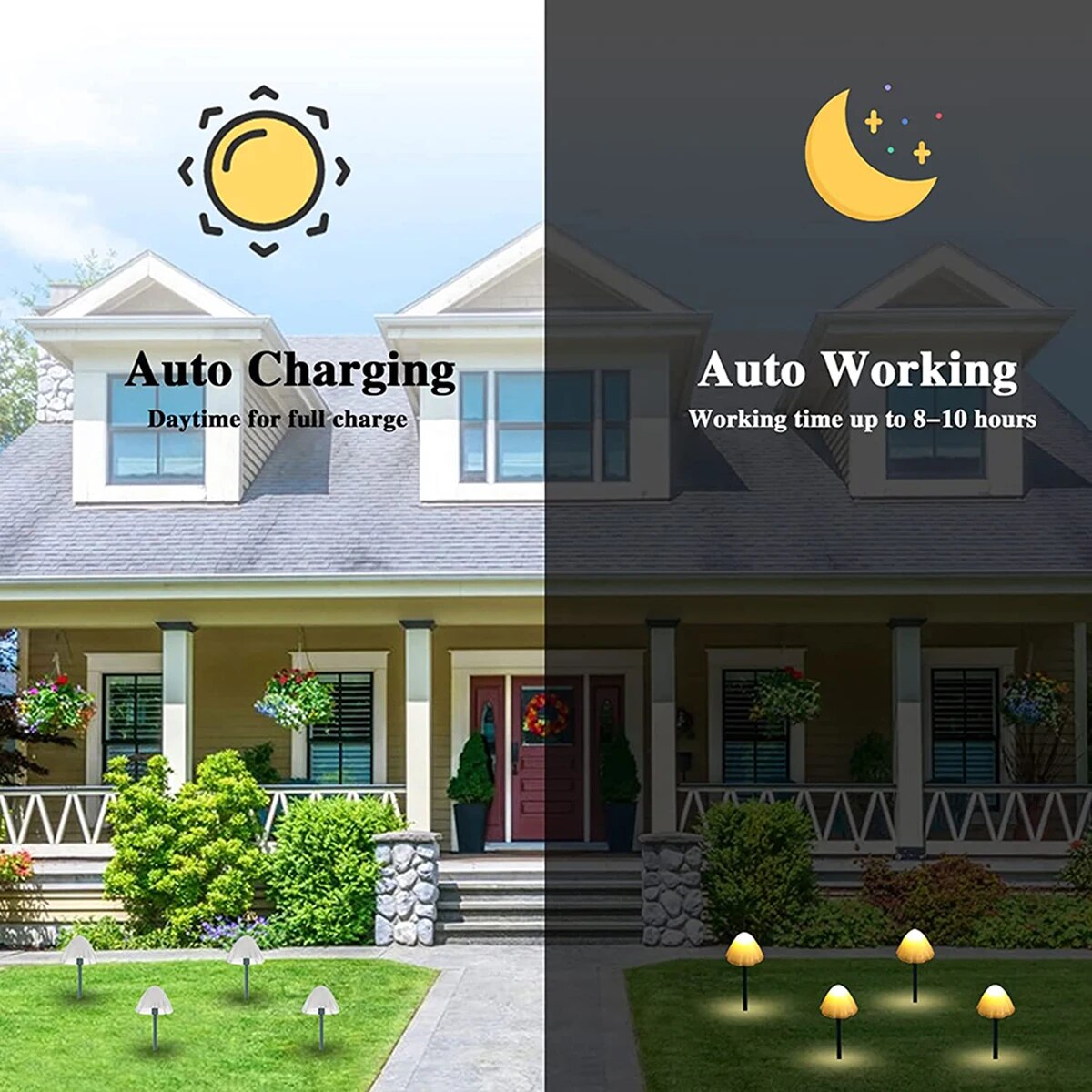 Mini Solar Mushlights™ - Verwandle deine Outdoor-Oase mit leuchtenden Pilzen