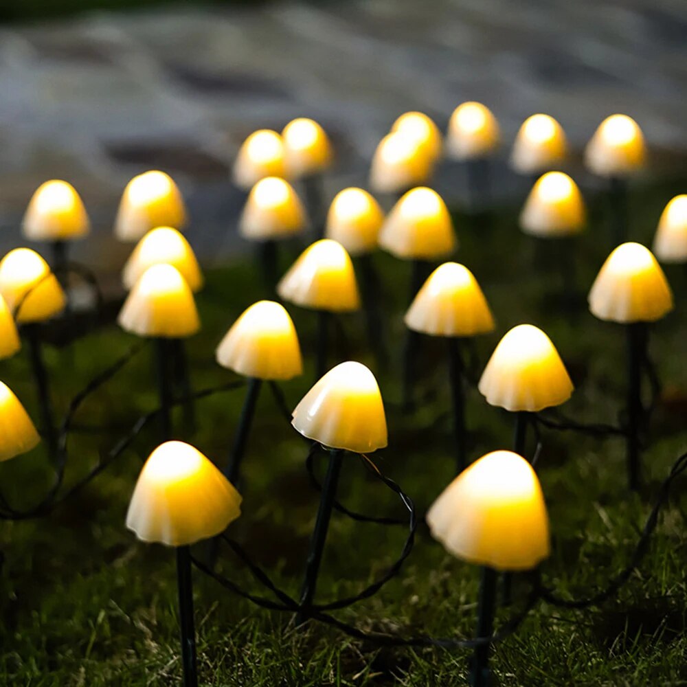 Mini Solar Mushlights™ - Verwandle deine Outdoor-Oase mit leuchtenden Pilzen