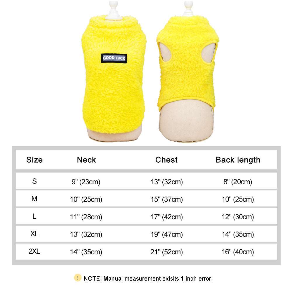 Fleece Pet™ - Elastischer Jumpsuit mit Zugring für Welpen und Katzen