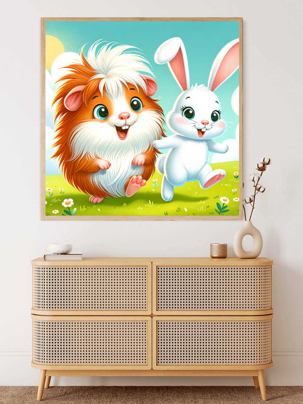 2+1 gratis! | Diamond Painting - Fröhliche Gefährten