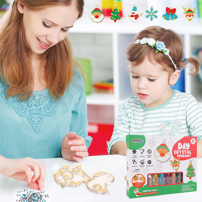 Jicheng® DIY-Kristallfarben-Kunsthandwerk-Set