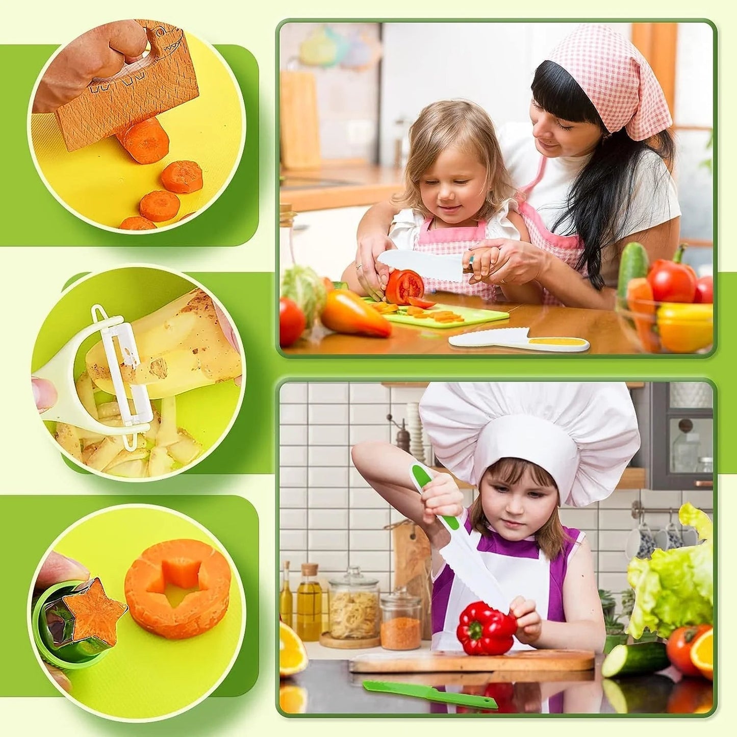 KiddieChef™ Sicherer Küchenspaß | 50% RABATT
