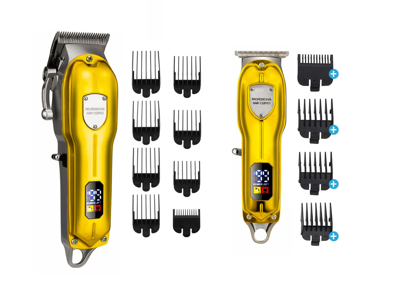 Professionelle kabellose Haarschneidemaschine inkl. Reisetasche - Gold Edition