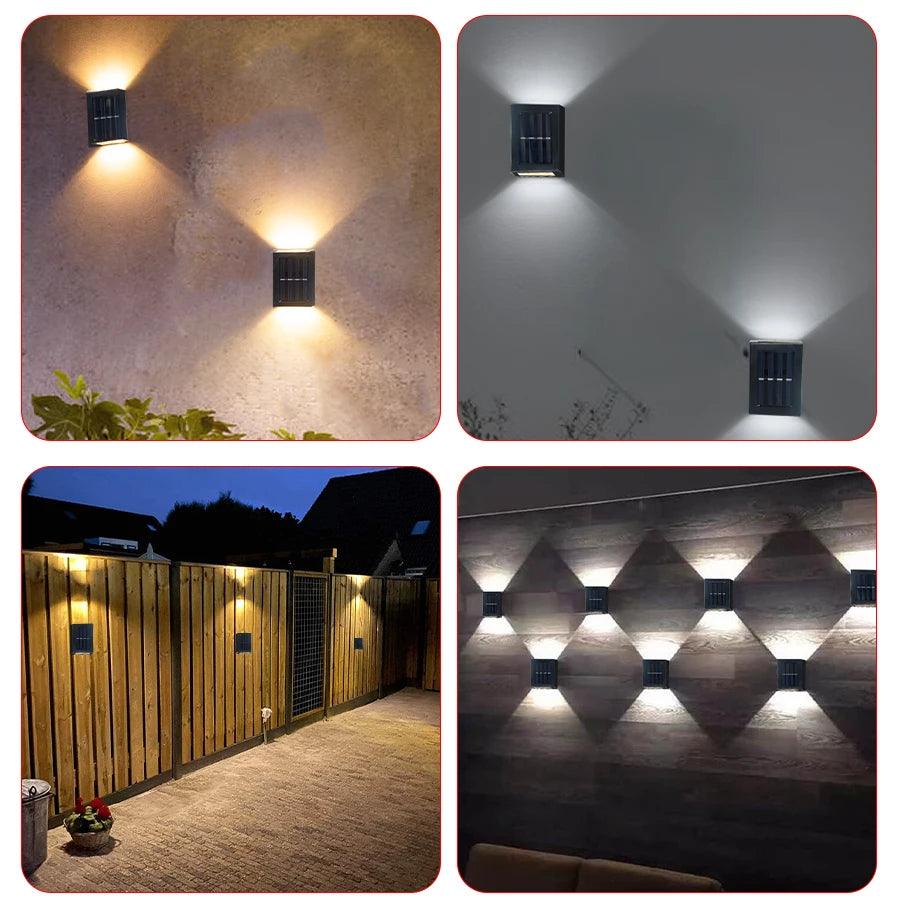 Outdoor Solar LED Wasserdichte Wandlampe