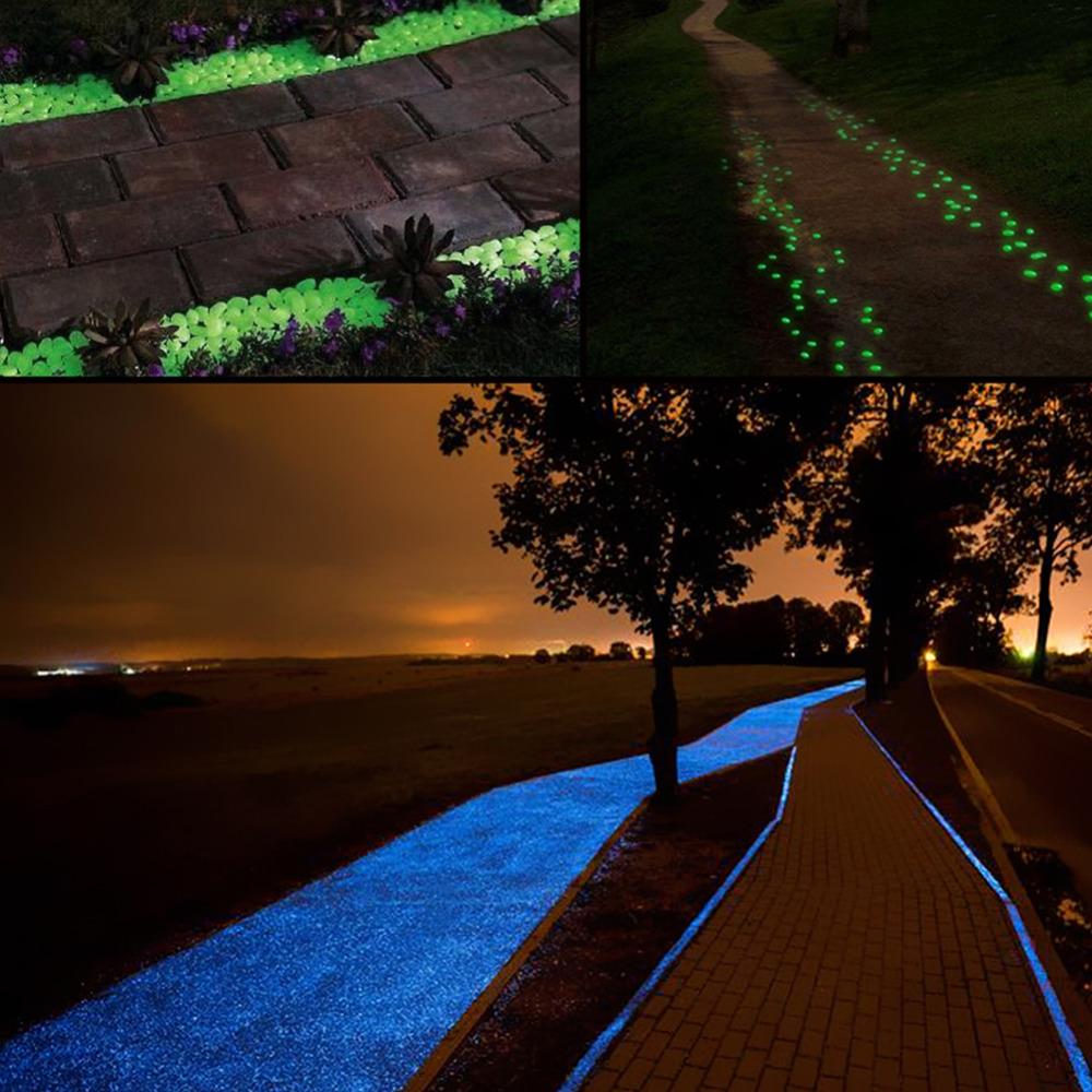 (50% Rabatt) GlowStone™ - Leuchtende Gartenkiesel | Packung mit 100 Stück
