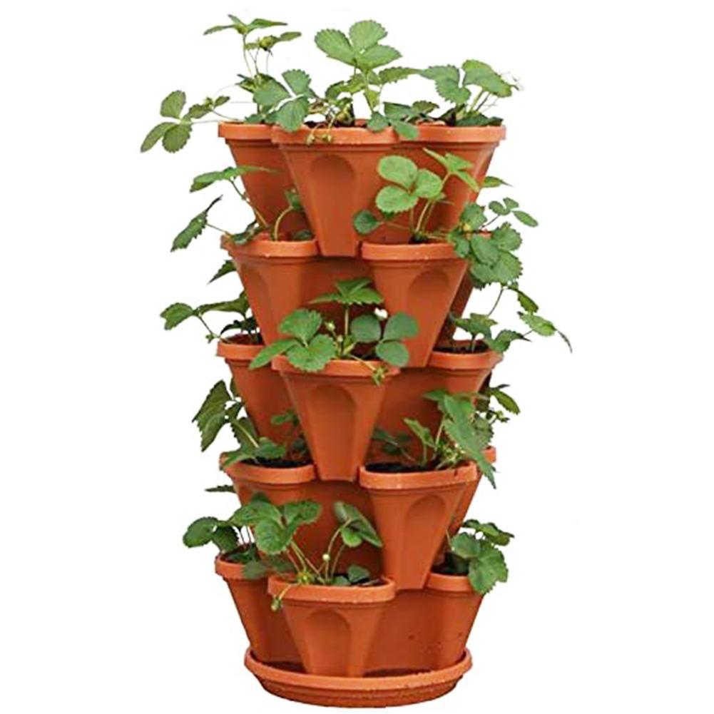 Flower Tower™ Vertikale Stapelanlage Töpfe【Letzter tag Rabatt】