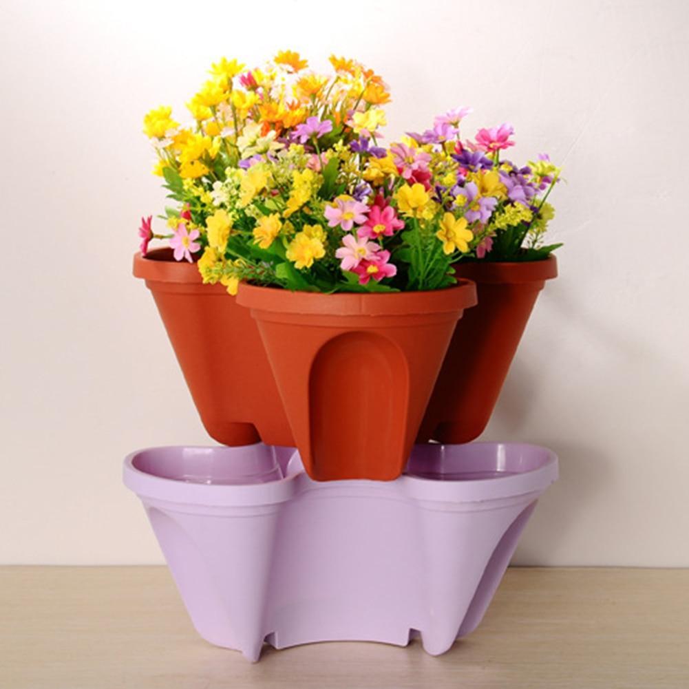 Flower Tower™ Vertikale Stapelanlage Töpfe【Letzter tag Rabatt】