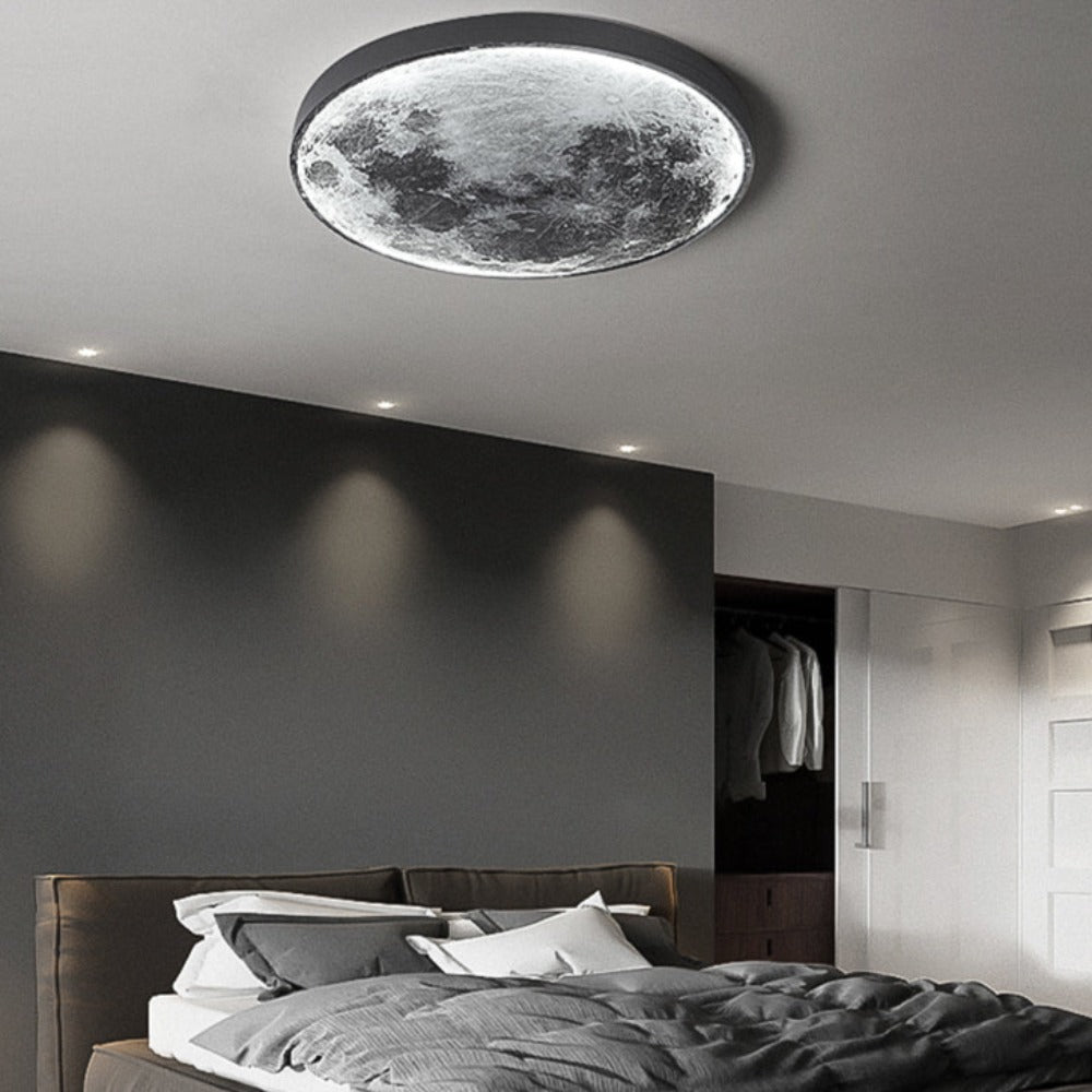 3D LED Mond oder Erde Decken- oder Wandleuchte