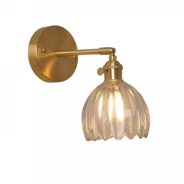 Éclat Nostalgique Tulipia - Wandapplikation aus Glas Tulpe
