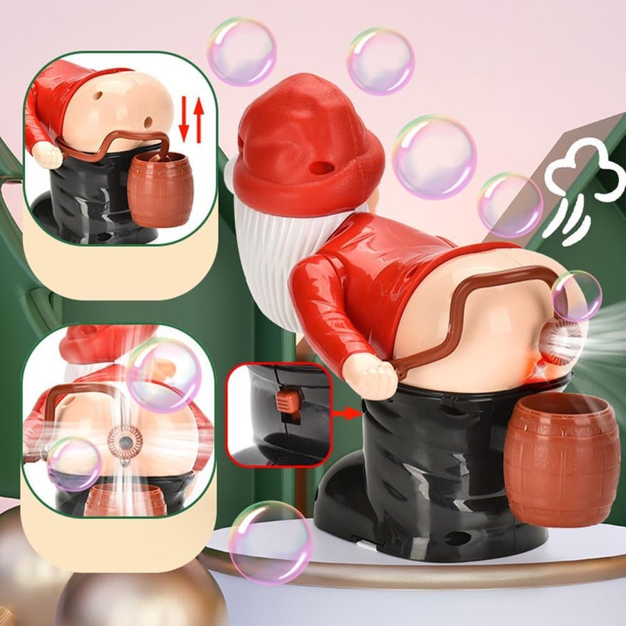 SantaBubbles - Weihnachtliche Santa-Bubble-Maschine