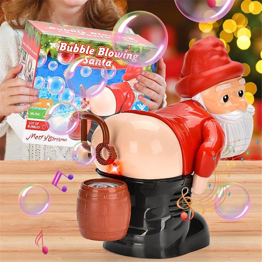 SantaBubbles - Weihnachtliche Santa-Bubble-Maschine