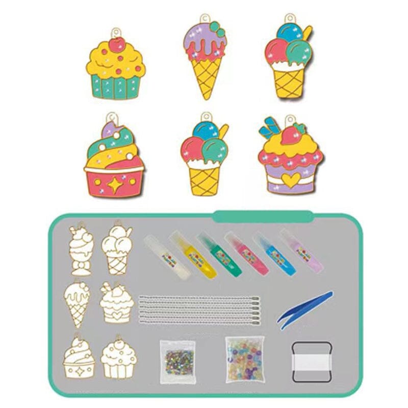 Jicheng® DIY-Kristallfarben-Kunsthandwerk-Set