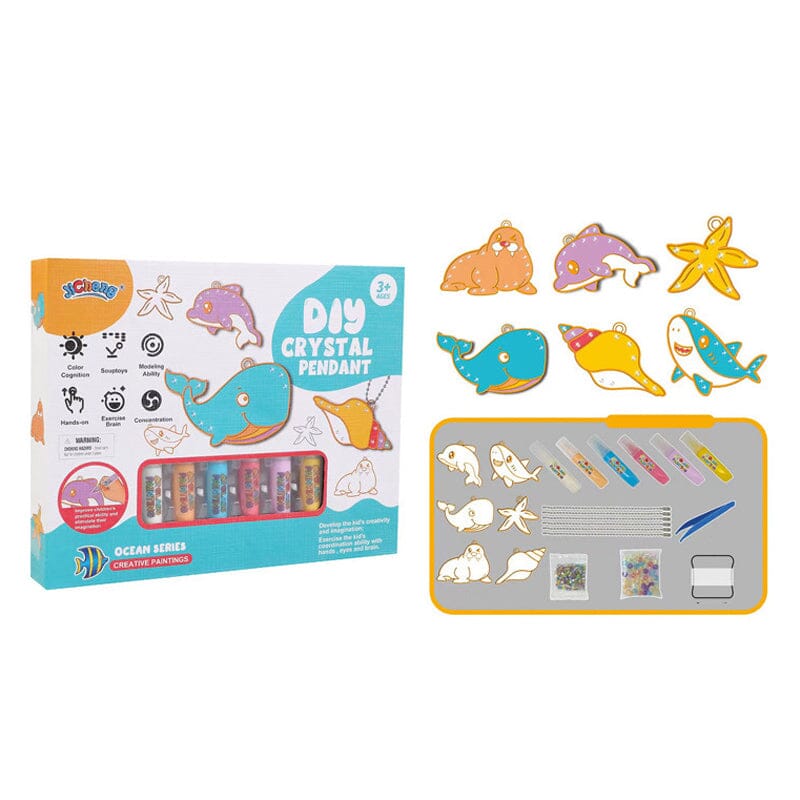 Jicheng® DIY-Kristallfarben-Kunsthandwerk-Set