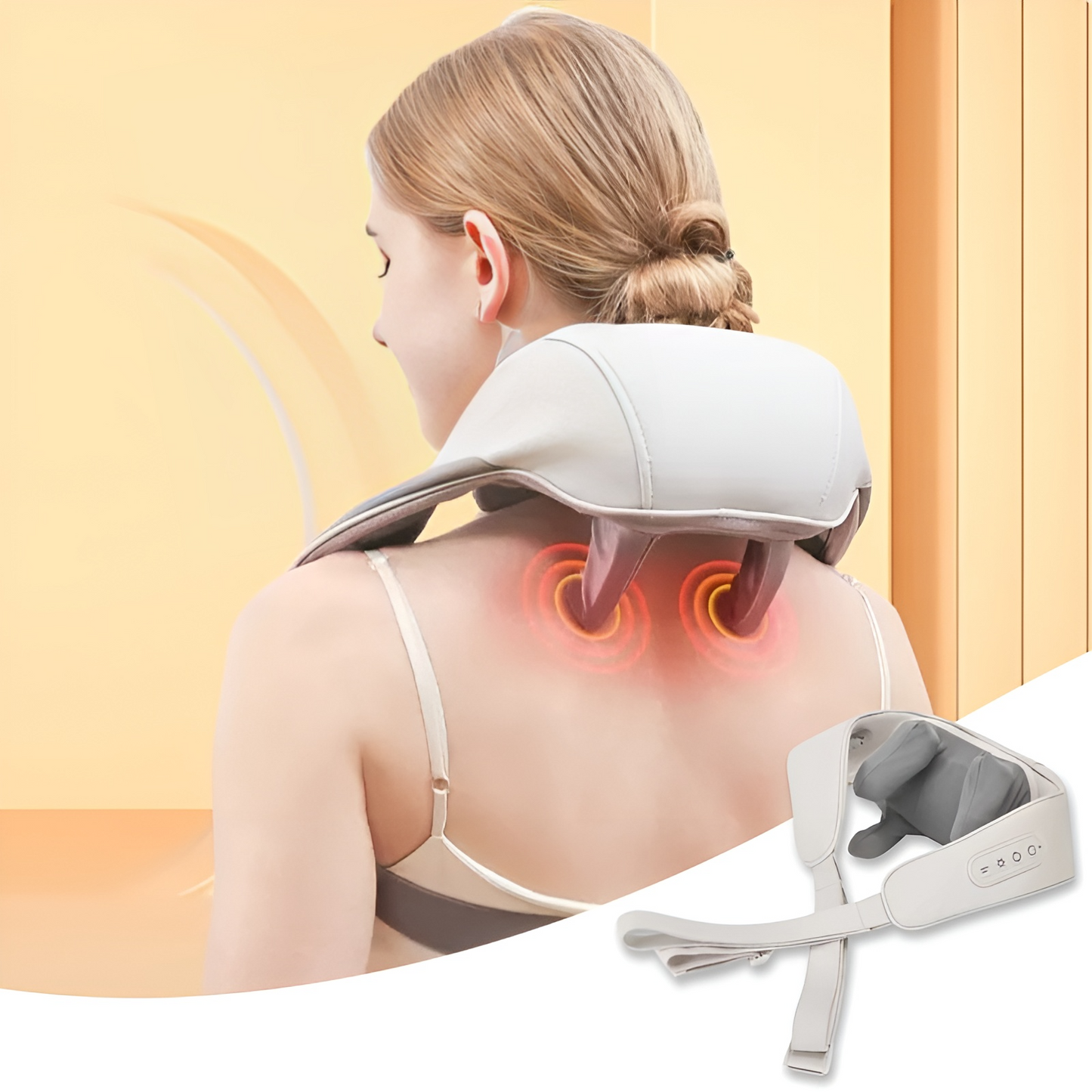 Nacky™ - Wärme Nacken- und Schultermassagegerät™ | 50% Rabatt
