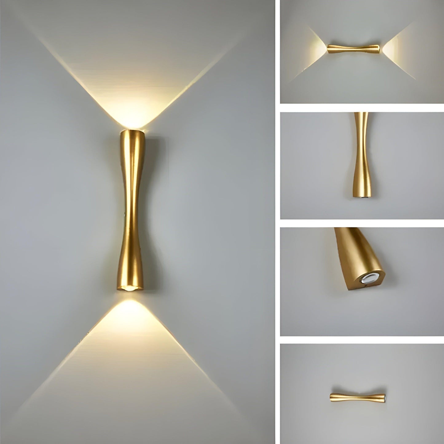 Licht - Minimalistische wasserdichte LED-Wandleuchte
