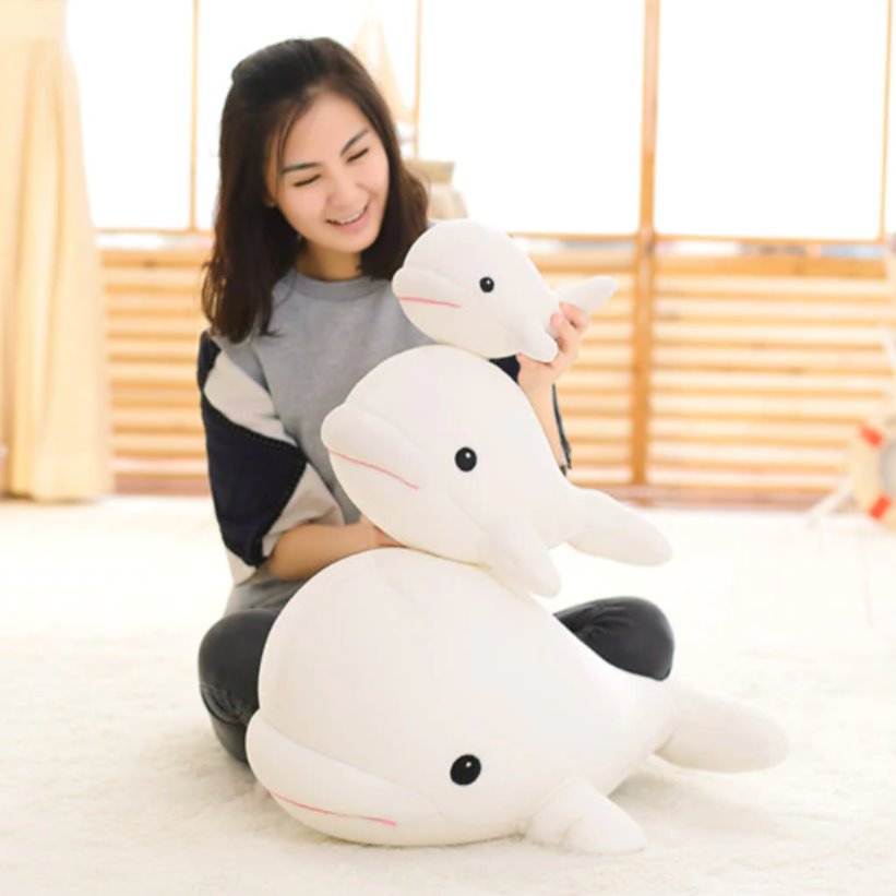 Weißer Wal Kuschelfreund Squishy Kawaii Kuscheltiere