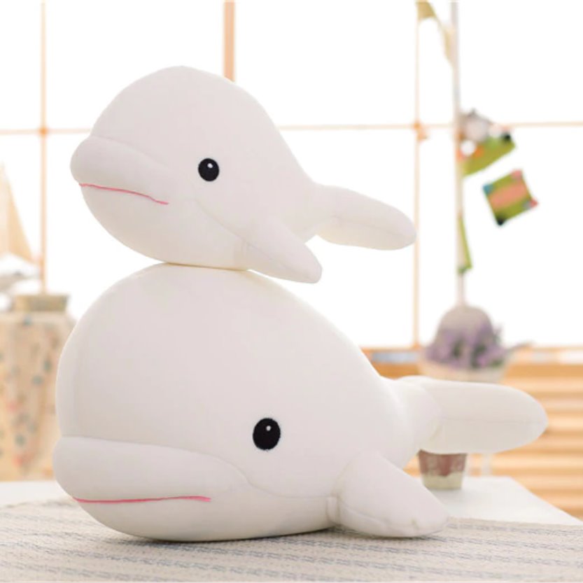 Weißer Wal Kuschelfreund Squishy Kawaii Kuscheltiere