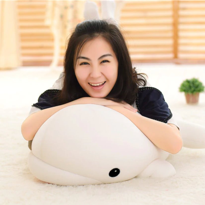 Weißer Wal Kuschelfreund Squishy Kawaii Kuscheltiere