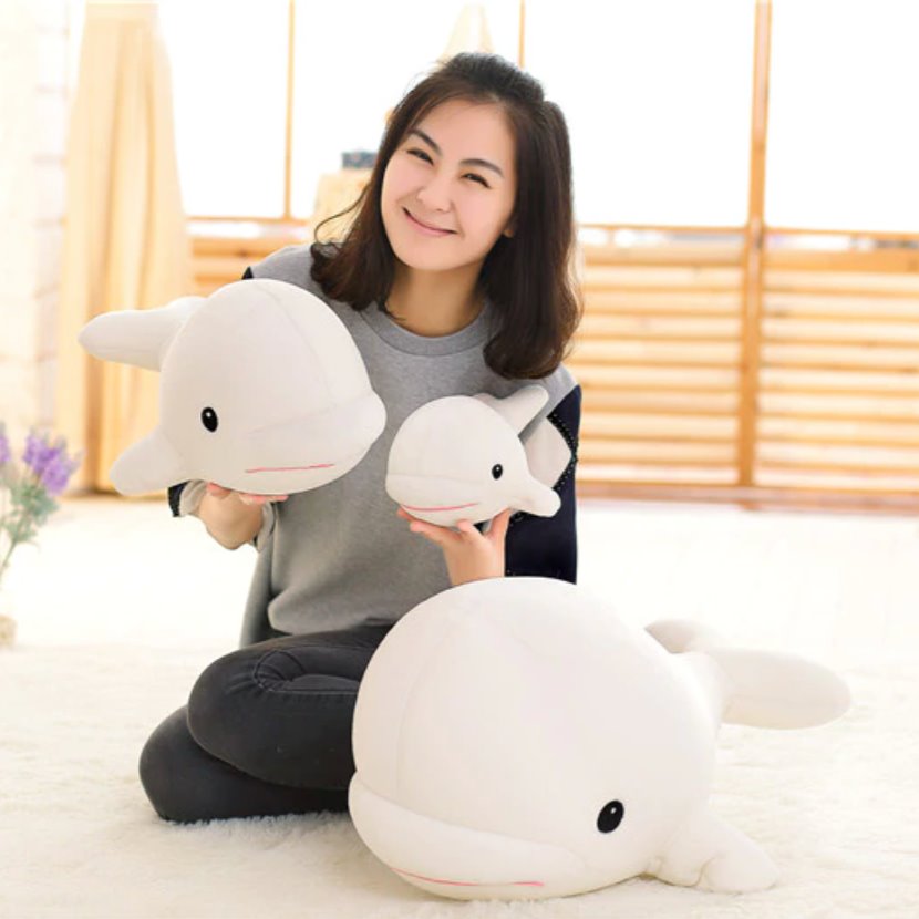 Weißer Wal Kuschelfreund Squishy Kawaii Kuscheltiere